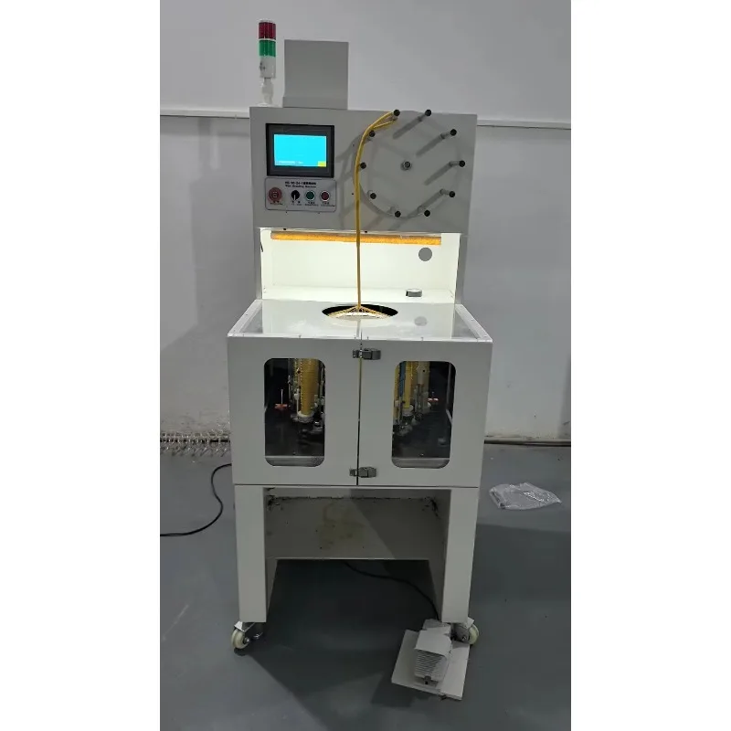 48 Spindle Nylon Rope High Speed Wire Harness Braiding Machine with Transparent Protective Cover