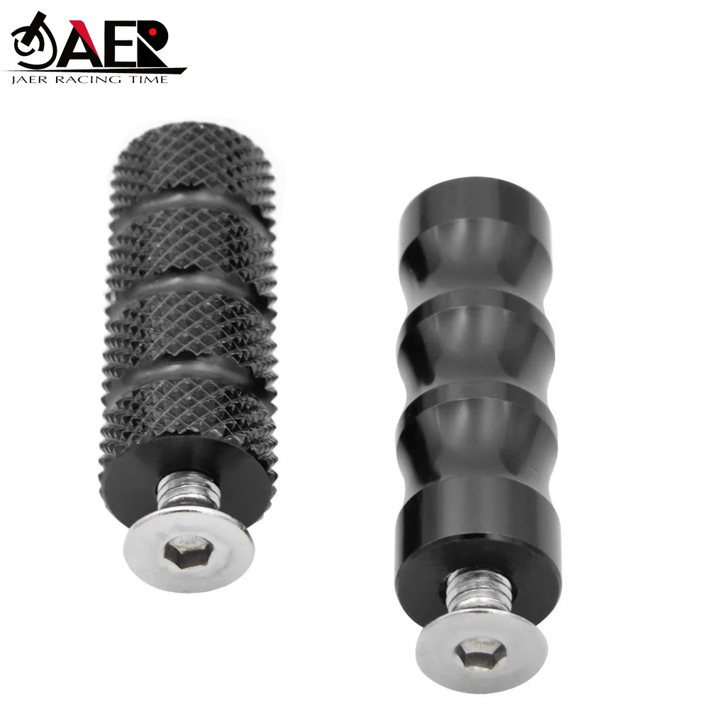 Motorcycle CNC Universal M6 Racing Gear Shift Lever Peg Brake Pedal Shifter Foot Pegs Motorbike Footrests Footpeg