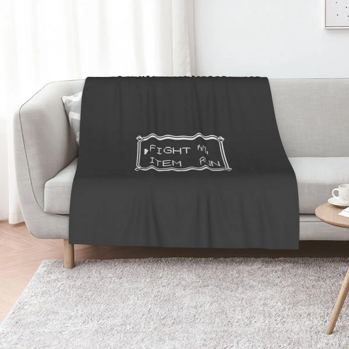 

Old School Options Throw Blanket Stylish Couch Blanket for Home Living Room