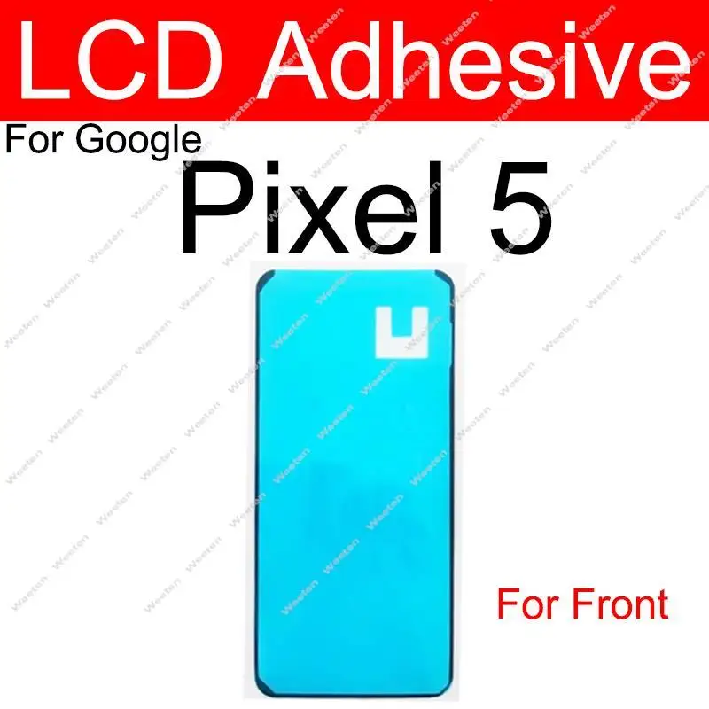 LCD + Back Adhesive For Google Pixel 5 5A 6 6 Pro Front Screen Adhesive Sticker Glue Rear Cover Adhesive Sticker Parts