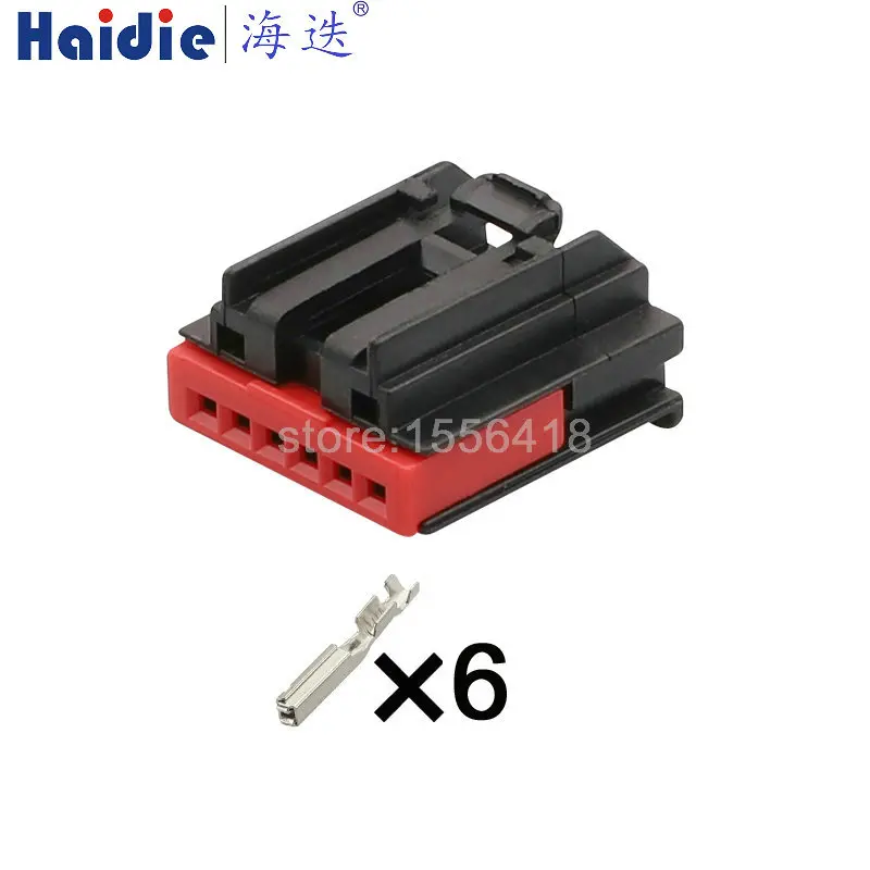 1-20 sets 6 Pins automotive connector 1456985-1