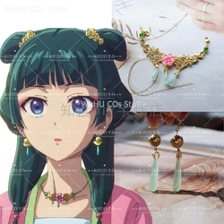 Anime The Apothecary Diaries Cosplay Hairpins Earrings Necklace Women Halloween Roleplay Maomao Cosplay Hair Accessiores