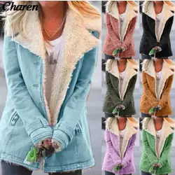 Thick Warm Winter Coat Women Winter Jacket Fur Lining Plus Hooded Female Parkas Snow Wearc