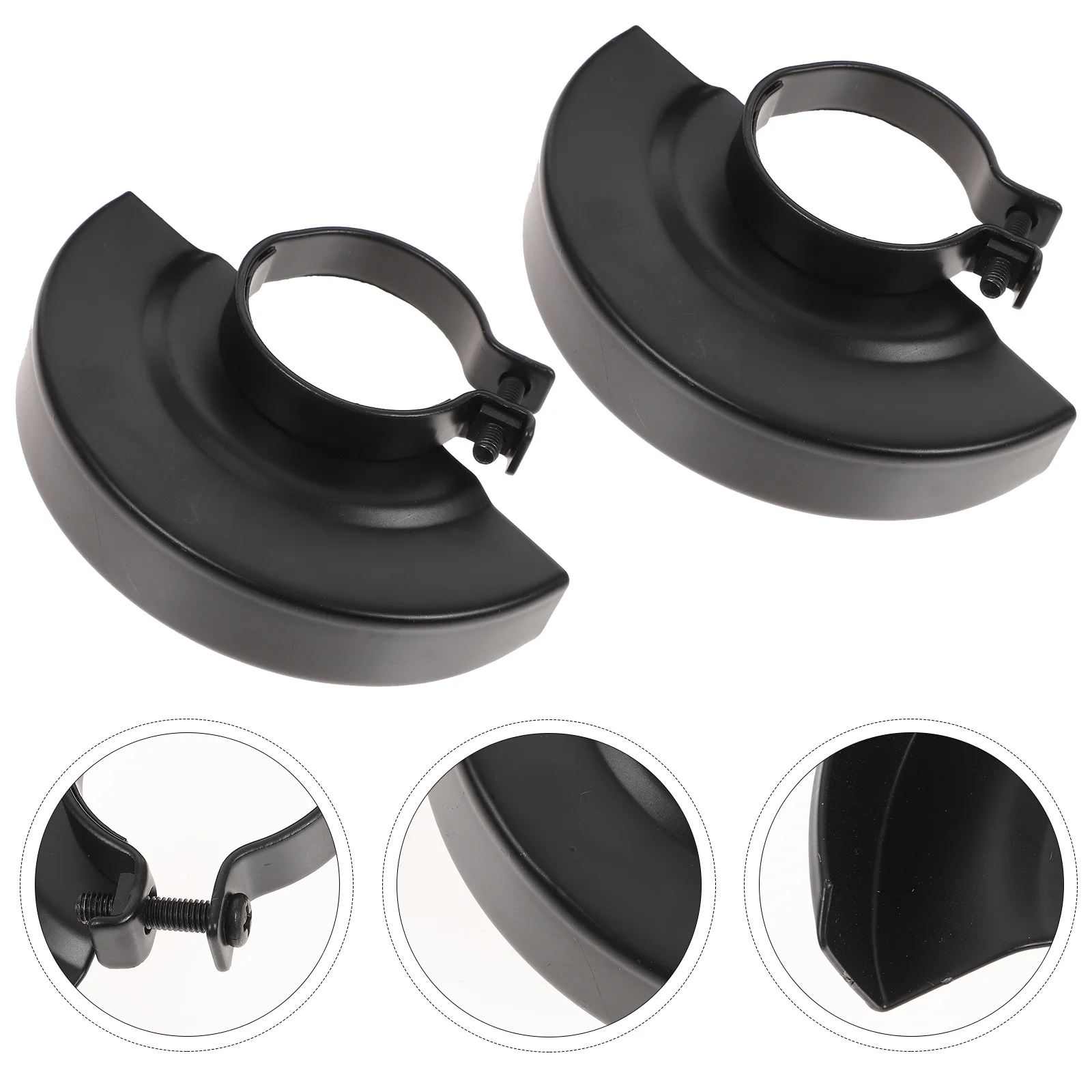 

2 Pcs Angle Protective Cover Tungsten Block Splashing Sparks Safety Dust Cover Wheel Protector Electric