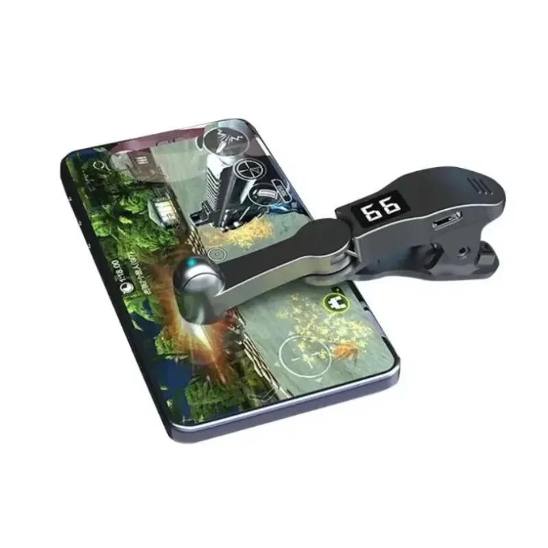 Phone Screen Clicker Auto Mute 108 Gears Digital Display USB Powered Tapper For Game Like Task Reward Order Grabbing Universal