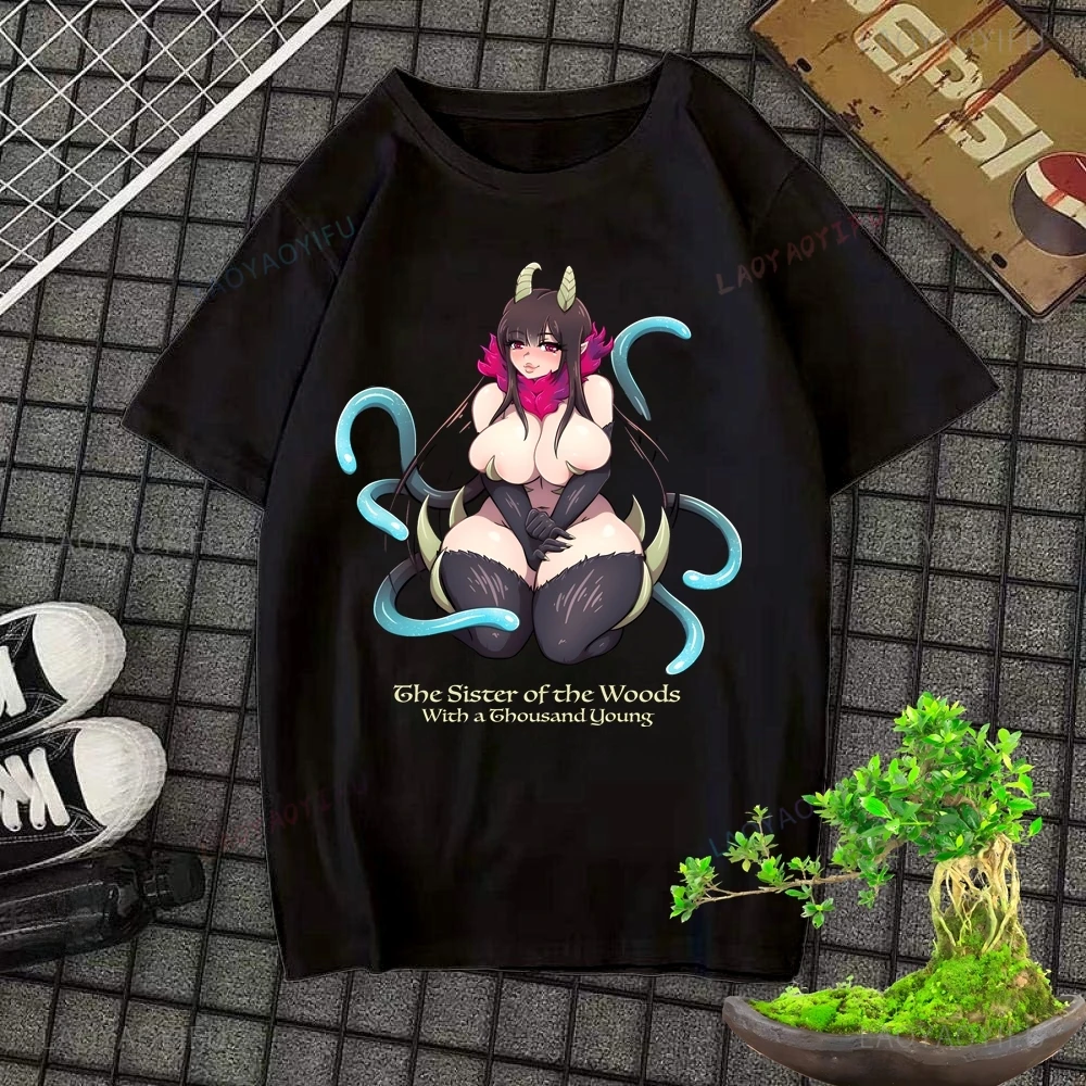 

Casual Hentai Printed T-shirt Top Hentai Cartoon Unisex Trend Harajuku Short Sleeve Unisex Shirt Graphic Large T-shirt