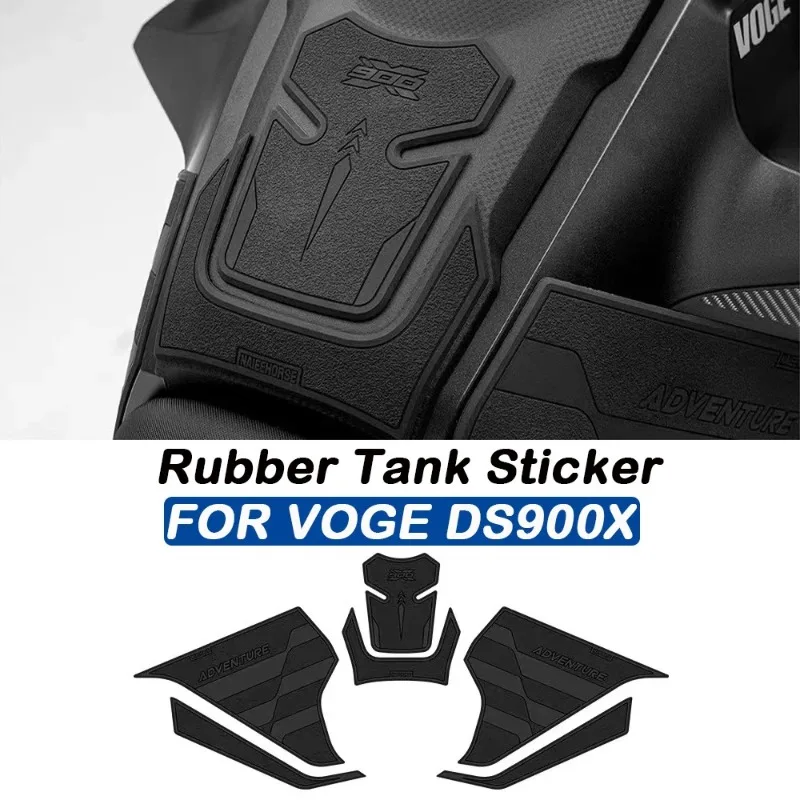 

DS900X Modified Accessories Rubber Fuel Tank Stickers For Loncin VOGE Valico DS 900X DSX900 Anti-slip Fuel Tank Stickers