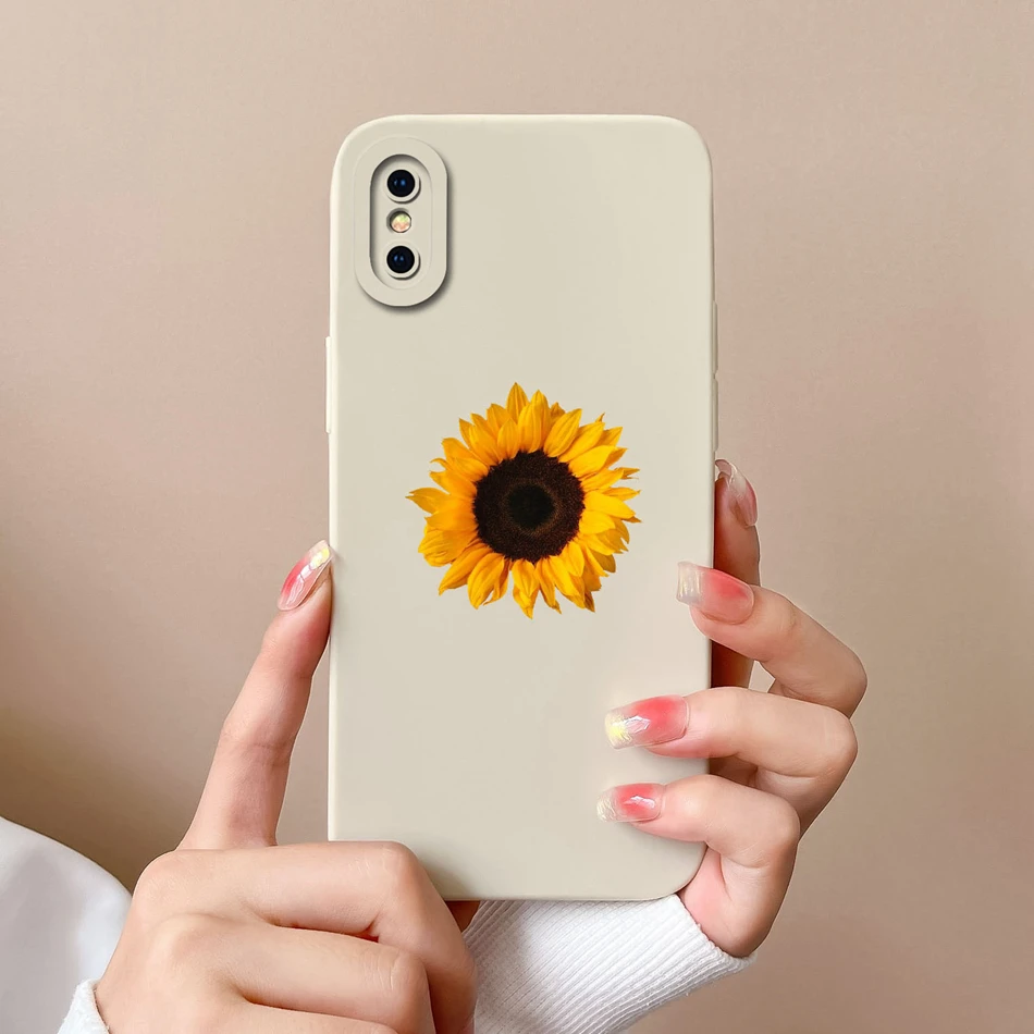 Case For iPhone X XR XS Max Cute Soft Liquid Silicone Camera Lens Protection Back Cover For Apple iPhoneX X S Max Coque Funda