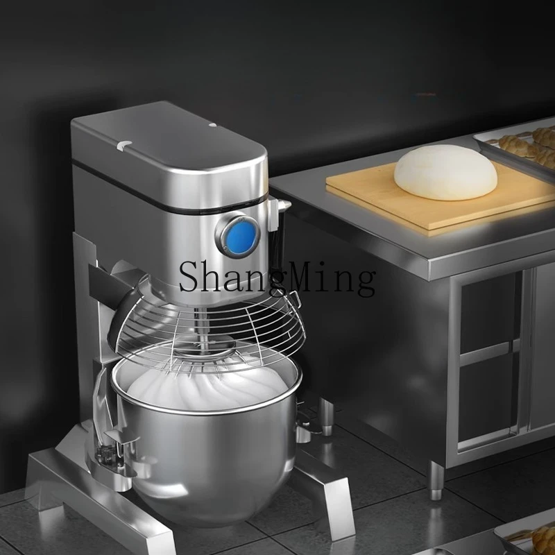 ZYY Máquina comercial de mistura de ovos, batedor automático de chef, material de mistura de macarrão doméstico