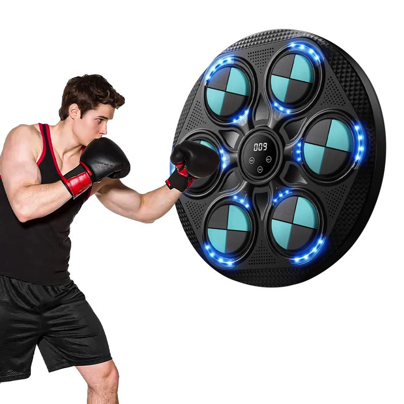 Picture 3: Smart Wall-Mounted Boxing Punching Target Music Boxing Machine boxing equipment