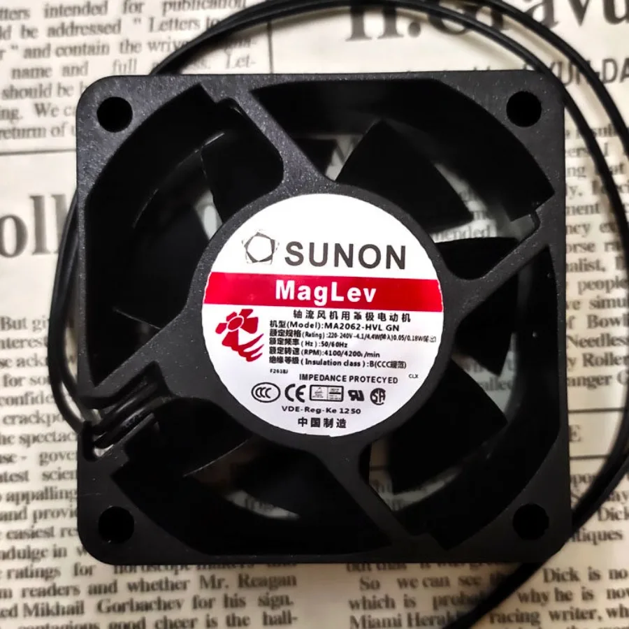 Вентилятор AA+ для SUNON MA2062-HVL GN 6025 220-240В 6см, большой объем воздуха, переменный ток