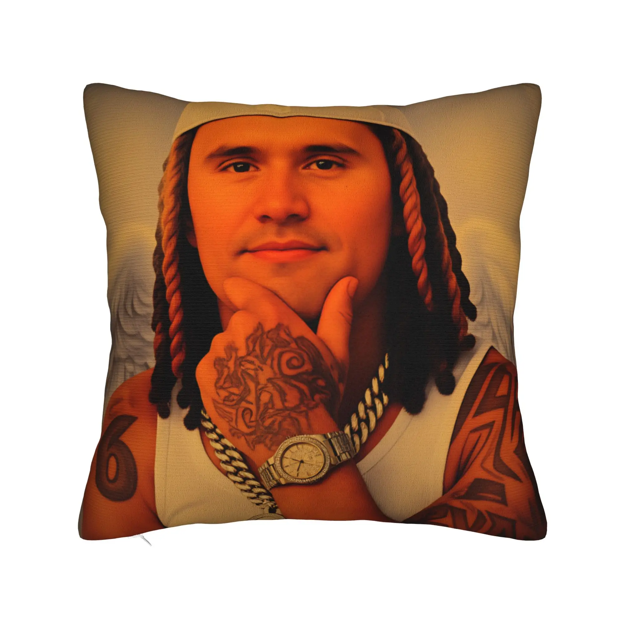 Charlie Kirk Pillow Cover  Vintage Pillow Case For Sofa Couch Bed Living Room Comfy Pillowcases Birthday Gift