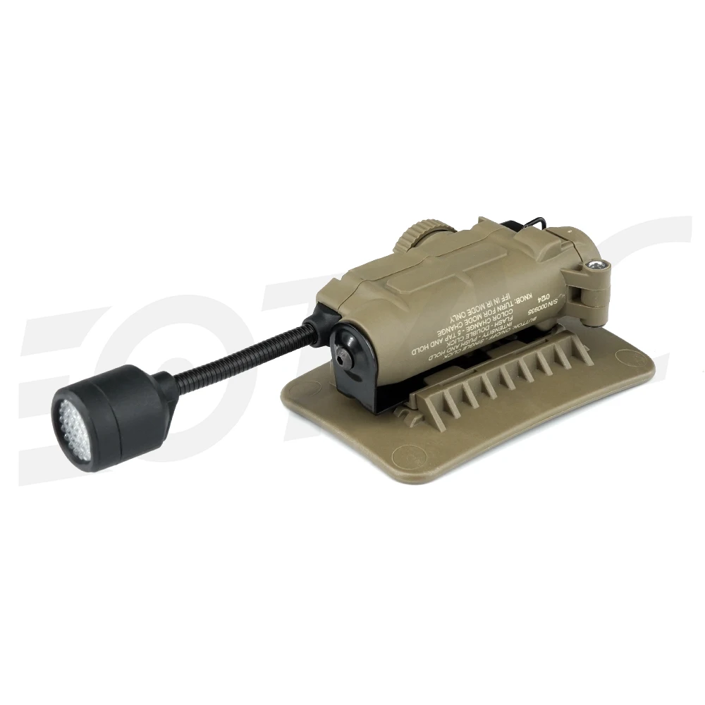 Imagem -06 - Sidewinder Tactical Capacete Strobe Light Head Lamp ir Led Strobe Iff Caça ao ar Livre Luz Auxiliar Novo