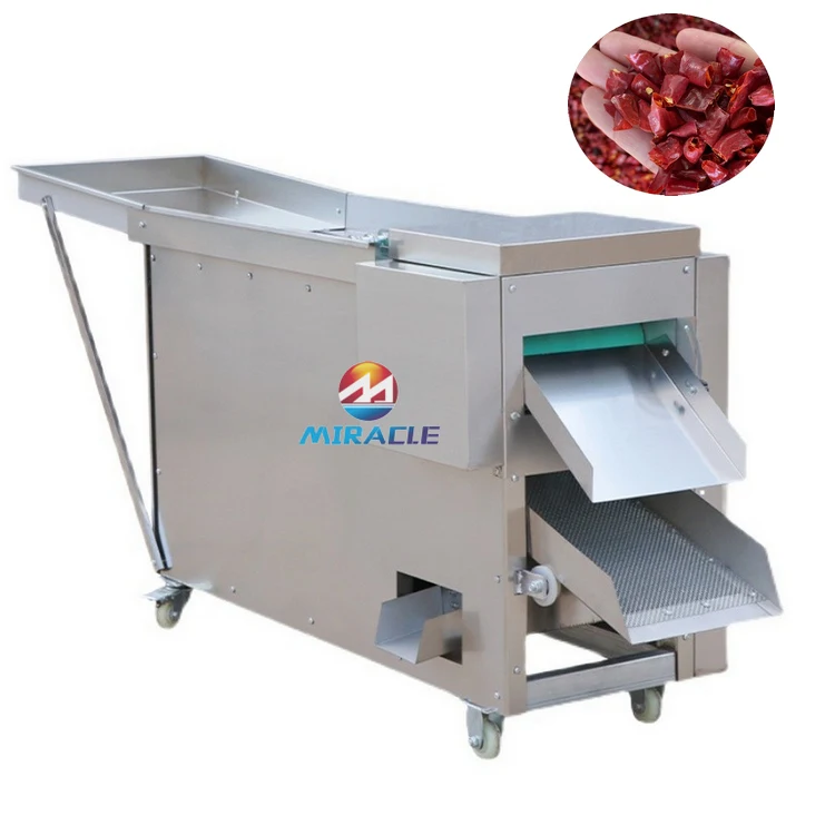 

Wholesale Hot Pepper Seed Remove and Cutting Machine Pepper Chili Cutter Chopper Chilli Seed Remover