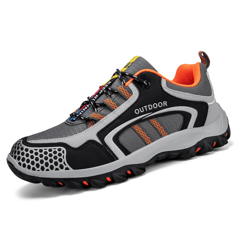 

2024 New Outdoor Men's Shoes Off Road Running Shoes Outdoor Leisure Men's Shoes Cycling Shoes EVA Light Sole Hiking Shoes