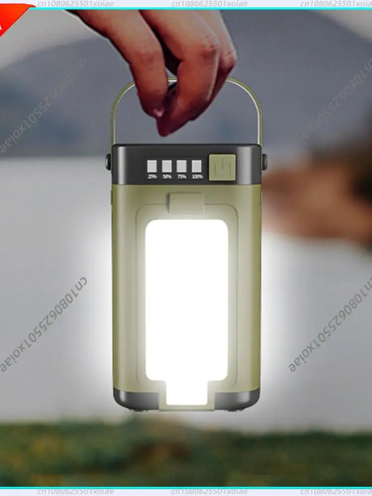 

Складной водонепроницаемый перезаряжаемый фонарь для кемпинга, солнечный фонарь для палатки, светодиодный светильник для кемпинга, походов и рыбалки