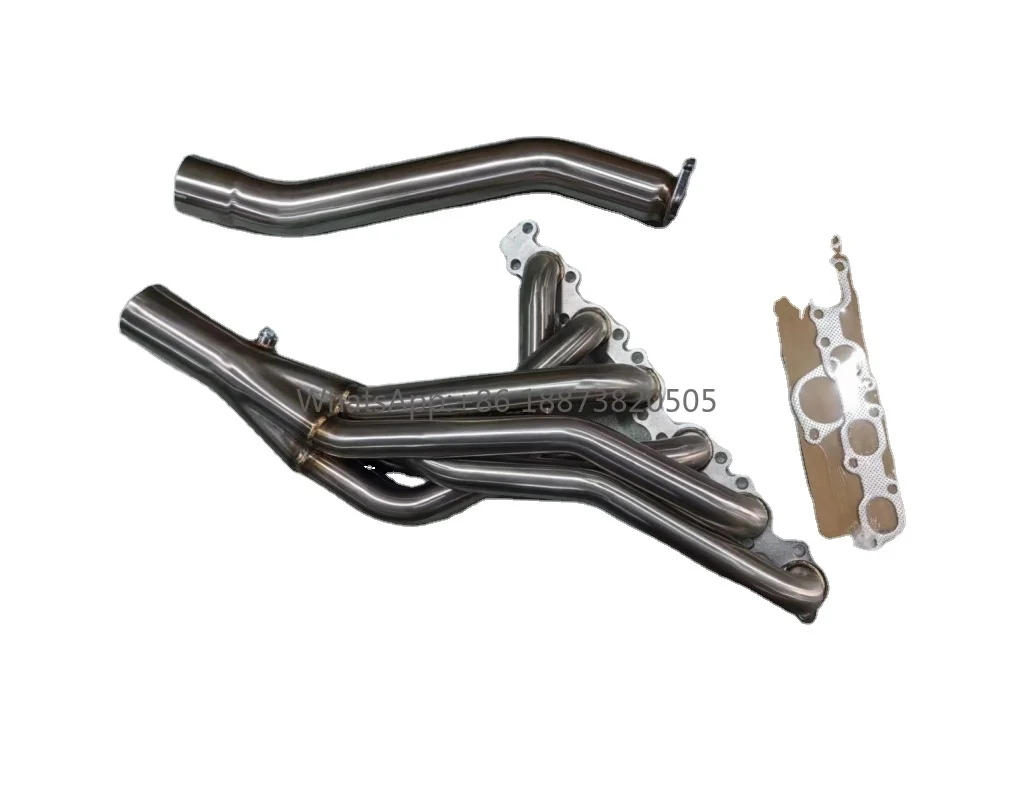 

Exhaust Long Tube Header For 98-07 T oyota Land Cruiser 4.5L I6 1FZ-FE