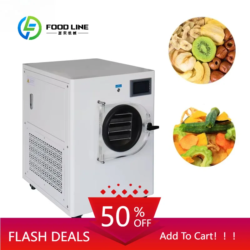Mini Inexpensive Freeze Dryer Price  commercial small freeze dryer candy fruit food drying lyophilizer machine price Customized