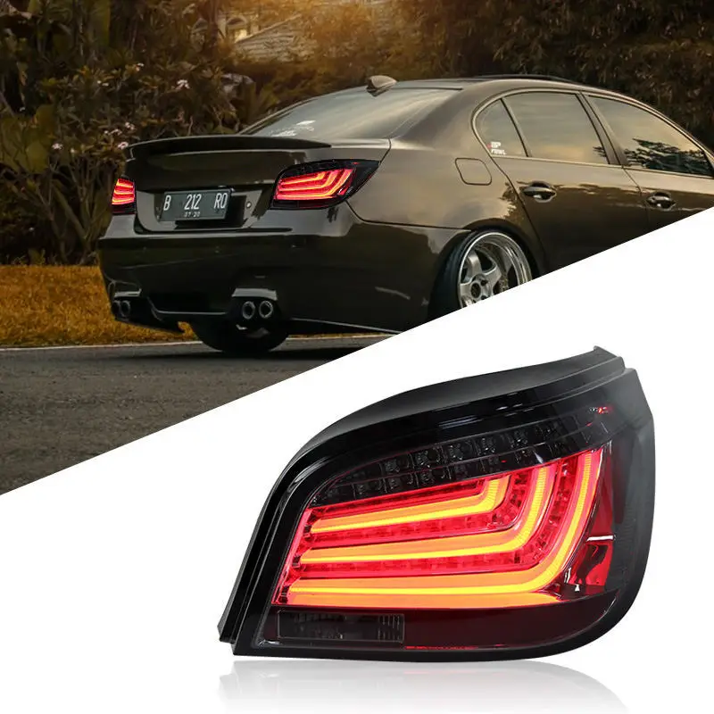 

For BMW 5 Series E60 03-09 Tail Light Assembly M5 Modified LED Brake Turn Signal Car Accessories Hot Selling Taillights