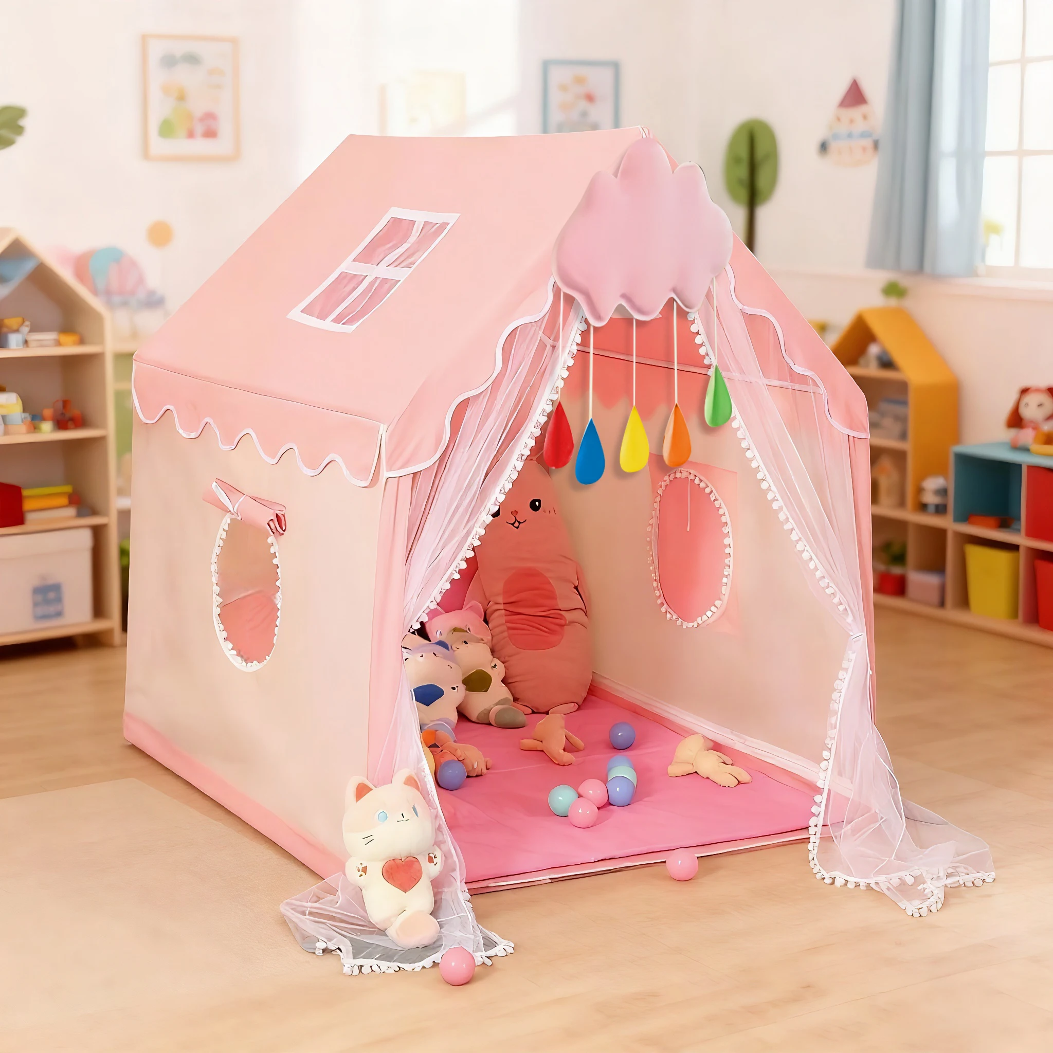 Bed Canopy Partitio…