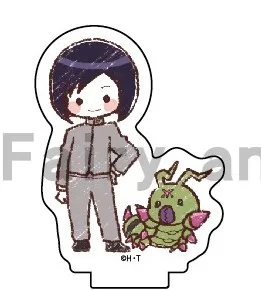 Anime Digimon Adventure Mini Action Figure Doll Wormmon Hawkmon Armadimon Tailmon Acrylic Stand Model Cosplay Toy for Gift