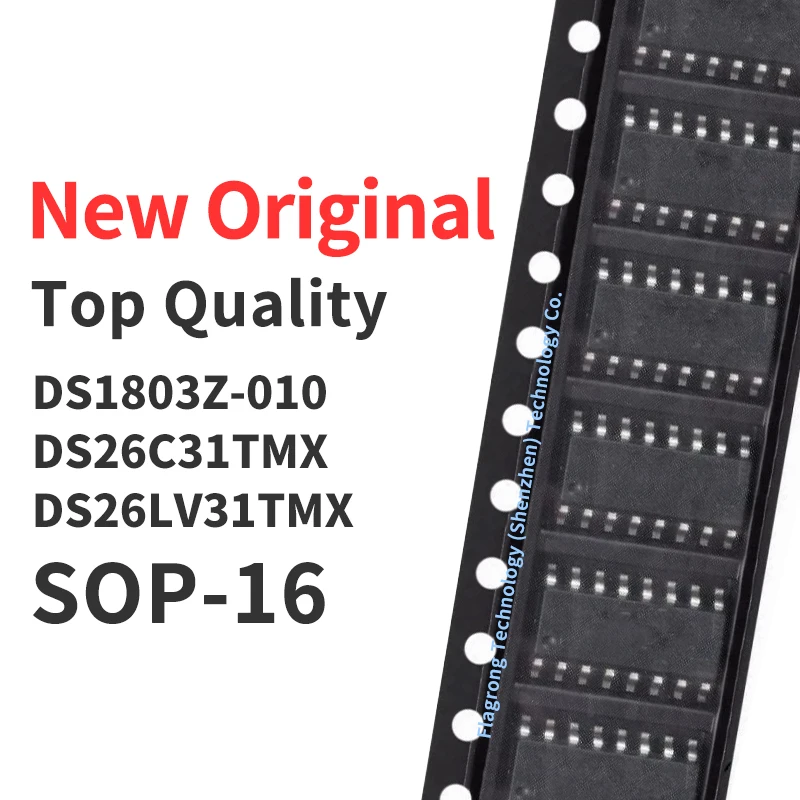 10 Pieces DS1803Z-010 DS26C31TMX DS26LV31TMX Chip IC New Original