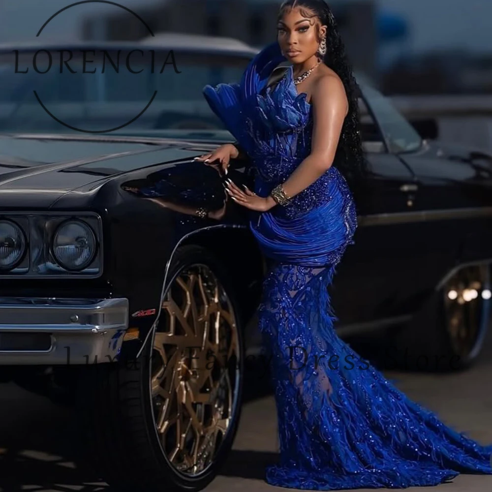 

Элегантное вечернее платье-русалка Aso Ebi на заказ, сексуальное вечернее/свадебное платье с иллюзией прозрачности, украшенное кристаллами и стразами, для вечеринок и дней рождения
