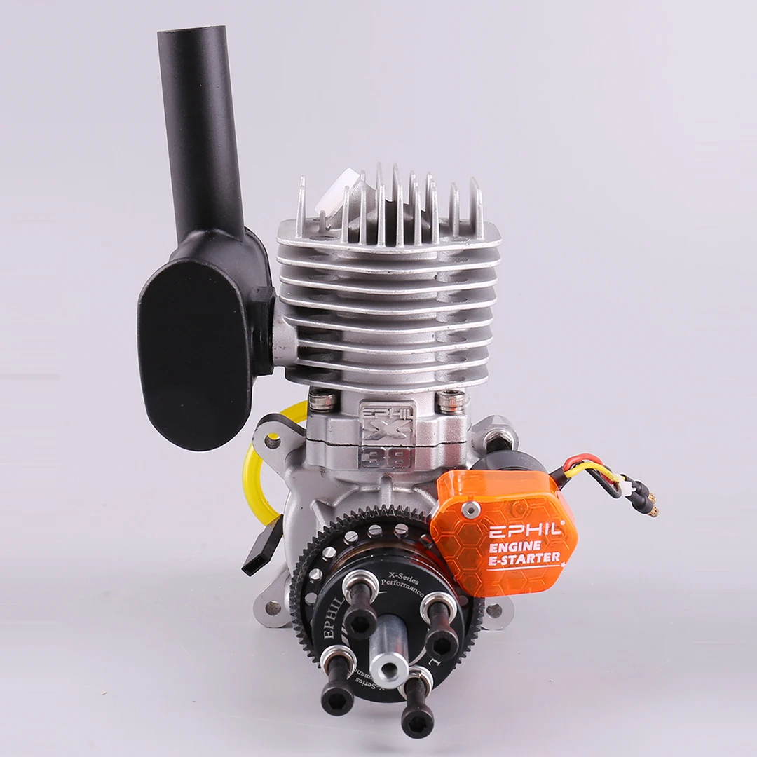 EPHIL Power X-38CC-S Pro Model Aircraft Gasoline Engine Electric Starter Single Cylinder Two Stroke Side Row