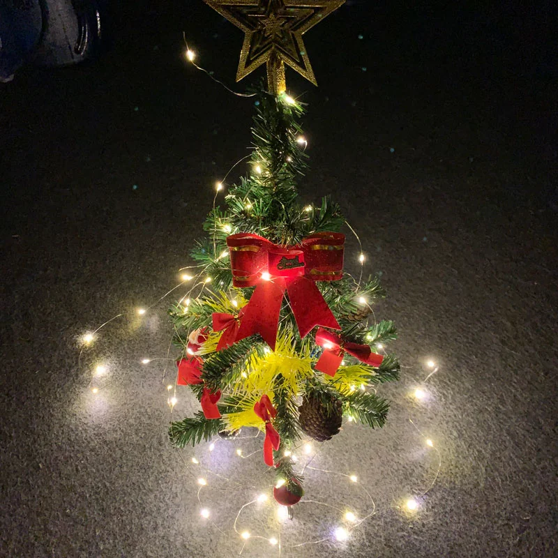 Weiße LED-Lichterkette, 20 m, USB-Lichterkette, wasserdicht, Kupferdraht, Girlande, Lichterkette für Weihnachtsdekoration, Party – Detail 12