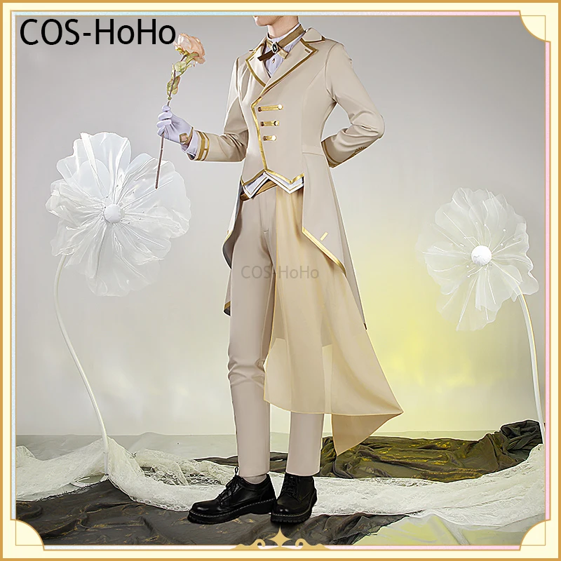 

COS-HoHo Vtuber Nijisanji 6th Anniversary Commemoration Men's Wear Game Suit Uniform Cosplay Costume Halloween Party Outfit