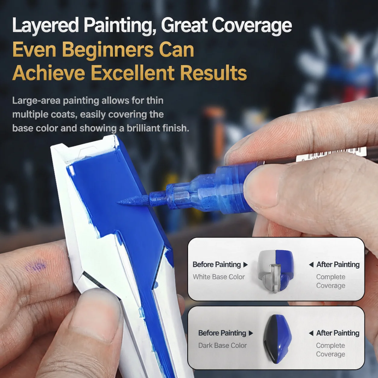 New Stedi MA-10~MA-15 Front Valve Type Soft Tip Acrylic Paint Marker Water Based for Gundam Scale Model DIY Hobby Painting Craft