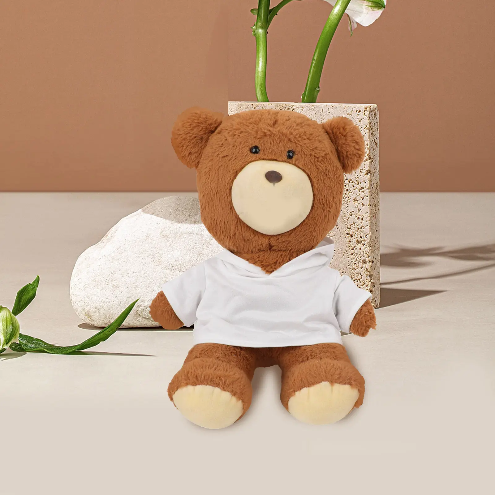 4Pcs Stuffed Animal Clothes For Kids Party Favors Event Planner Soft Bear Shirts Bulk Blank Mini Small Bears