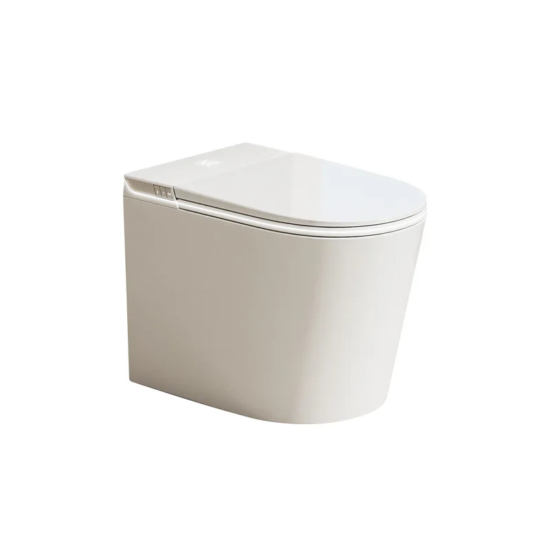 

Умный унитаз для небольших квартир с автоматическим смывом и защитным экраном, интегрированный бачок, 58 см