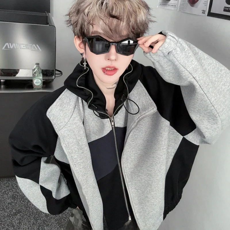 

Мужская толстовка-кардиган American Sle Cleanfit с эффектом двухслойности, осенне-зимняя, новая цветовая гамма