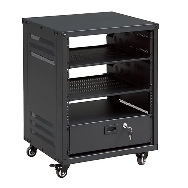 Heavy Duty Mobile Tool Cart with Drawers Iron Multifunctional Workshop Cabinet for Car Repair Hardware Sheet Metal Production