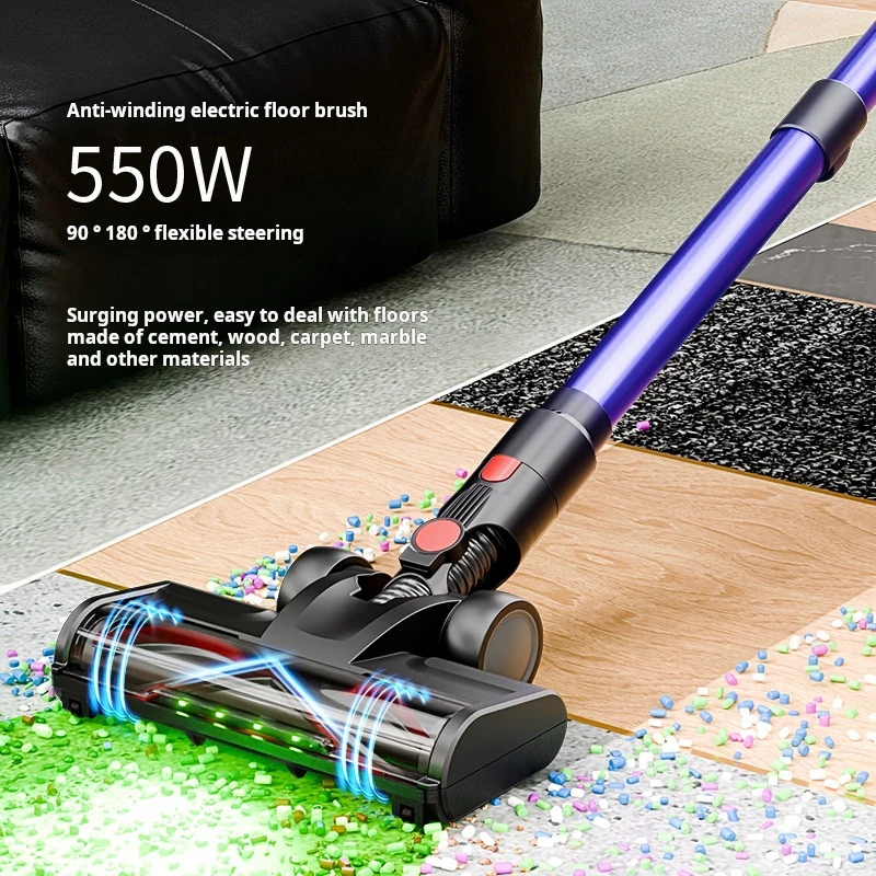 Hot selling cordless household vacuum cleaner with strong suction and high power, convenient handheld vacuum cleaner