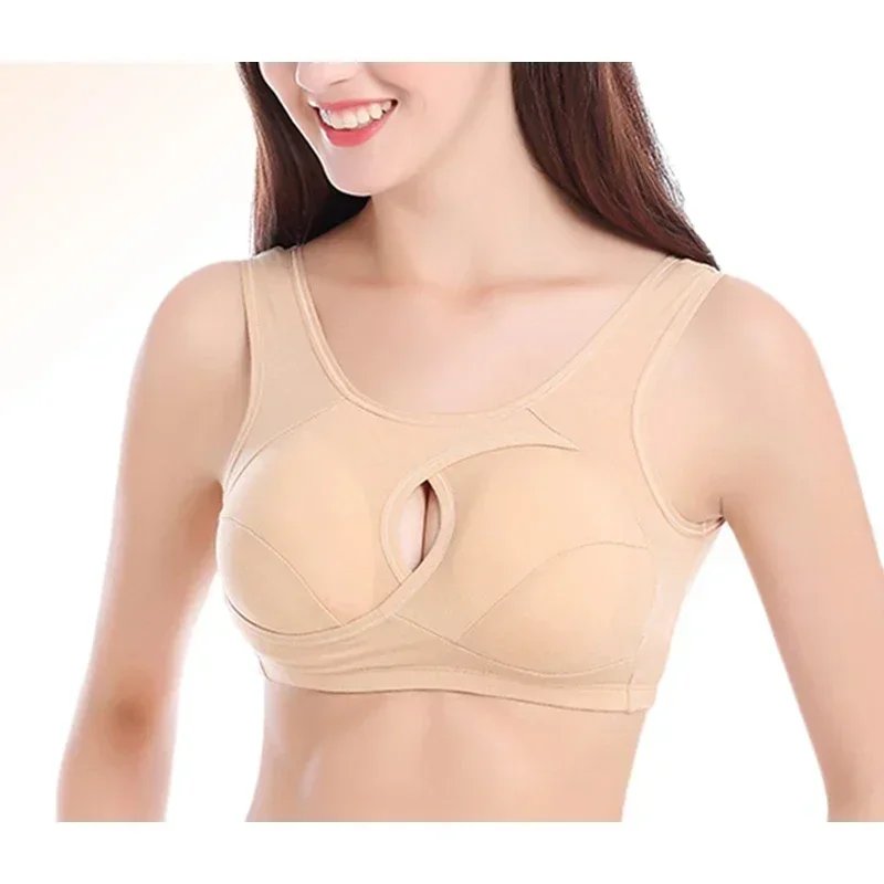 Bra for Women Posture Corrector Seamless Push Up Shockproof Sports Support Fitness Vest Underwear Corset Back Bralette