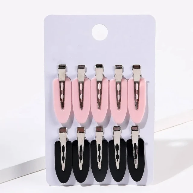 10 sztuk/zestaw damskie spinki do włosów grzywka boczna Fix FringeBarrette narzędzia do makijażu kobiece panie dziewczyny nakrycia głowy spinka do włosów akcesoria do włosów