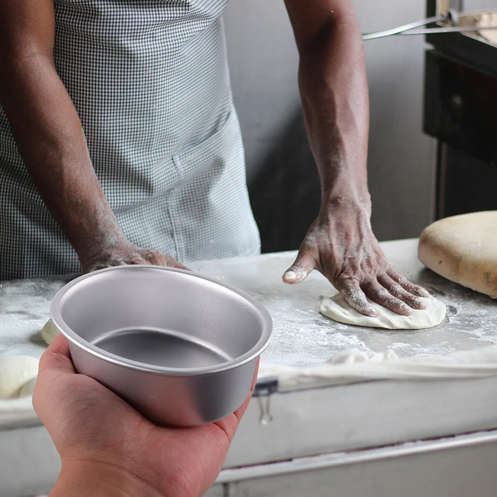 

12Pcs Non-Stick Baking Mold Set Aluminum Alloy Cake Tools for Cheesecake Bread Dessert Aluminum Alloy Cake Mold