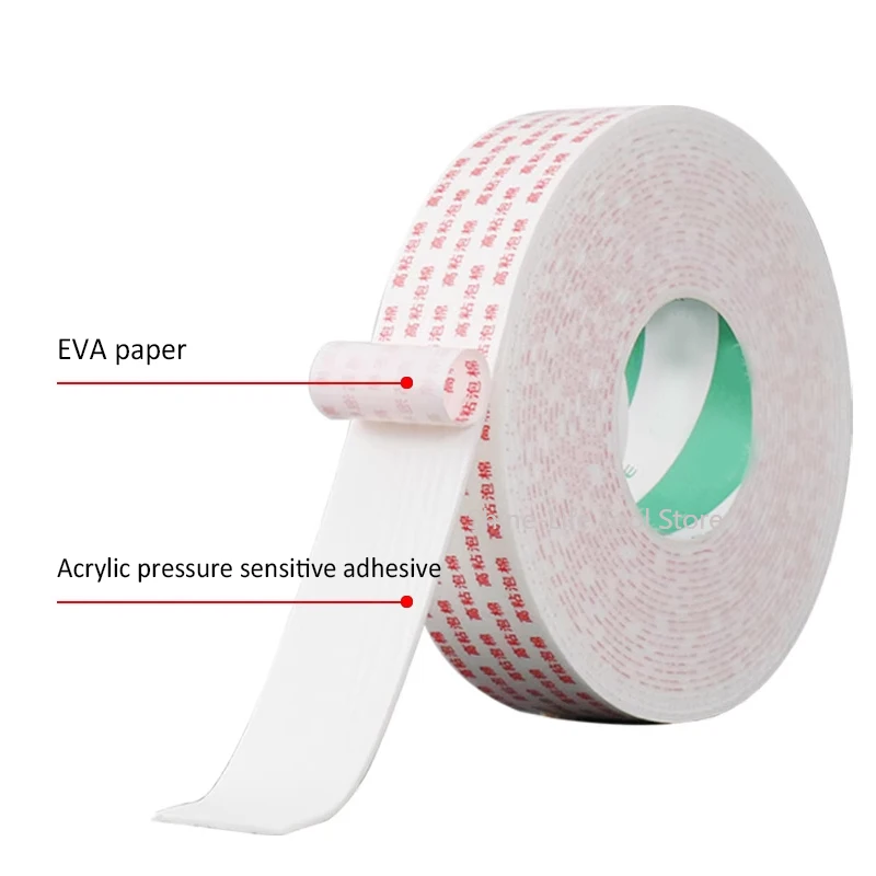 Strong Foam Double-sided Adhesive with High Viscosity To Fix The Wall Surface Width 10~50mm