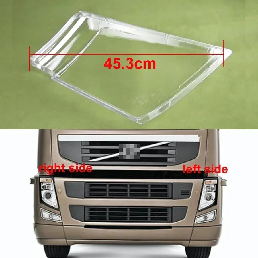 

Для Volvo FM440 грузовик передняя крышка фары прозрачный абажур корпус фары линзы из плексигласа автозапчасти
