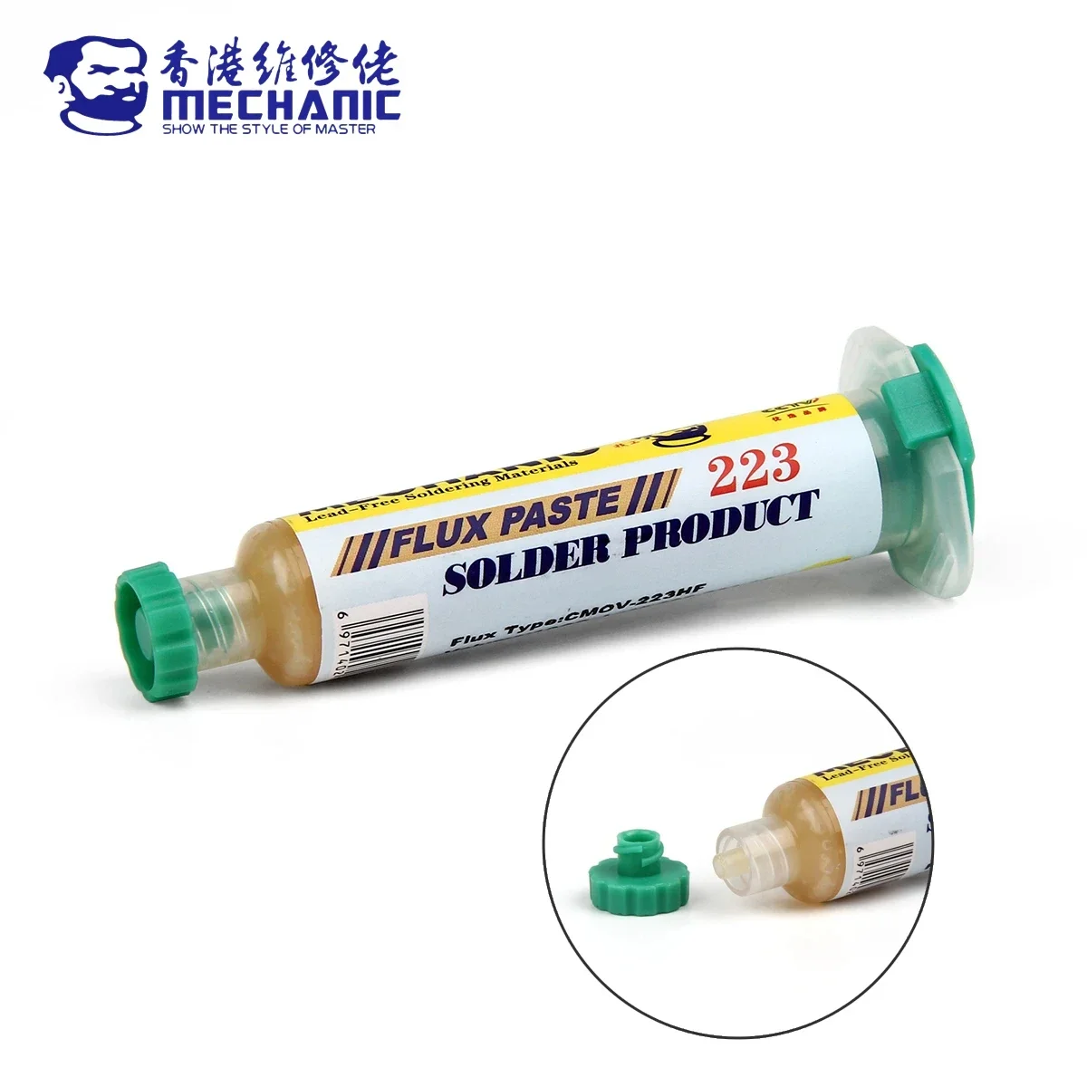 MECHANIC UV559/223 10cc High Activity Mild Rosin Lead-Free Solder Flux No-Clean Light odor Welding Paste Repair PCB Solder Flux