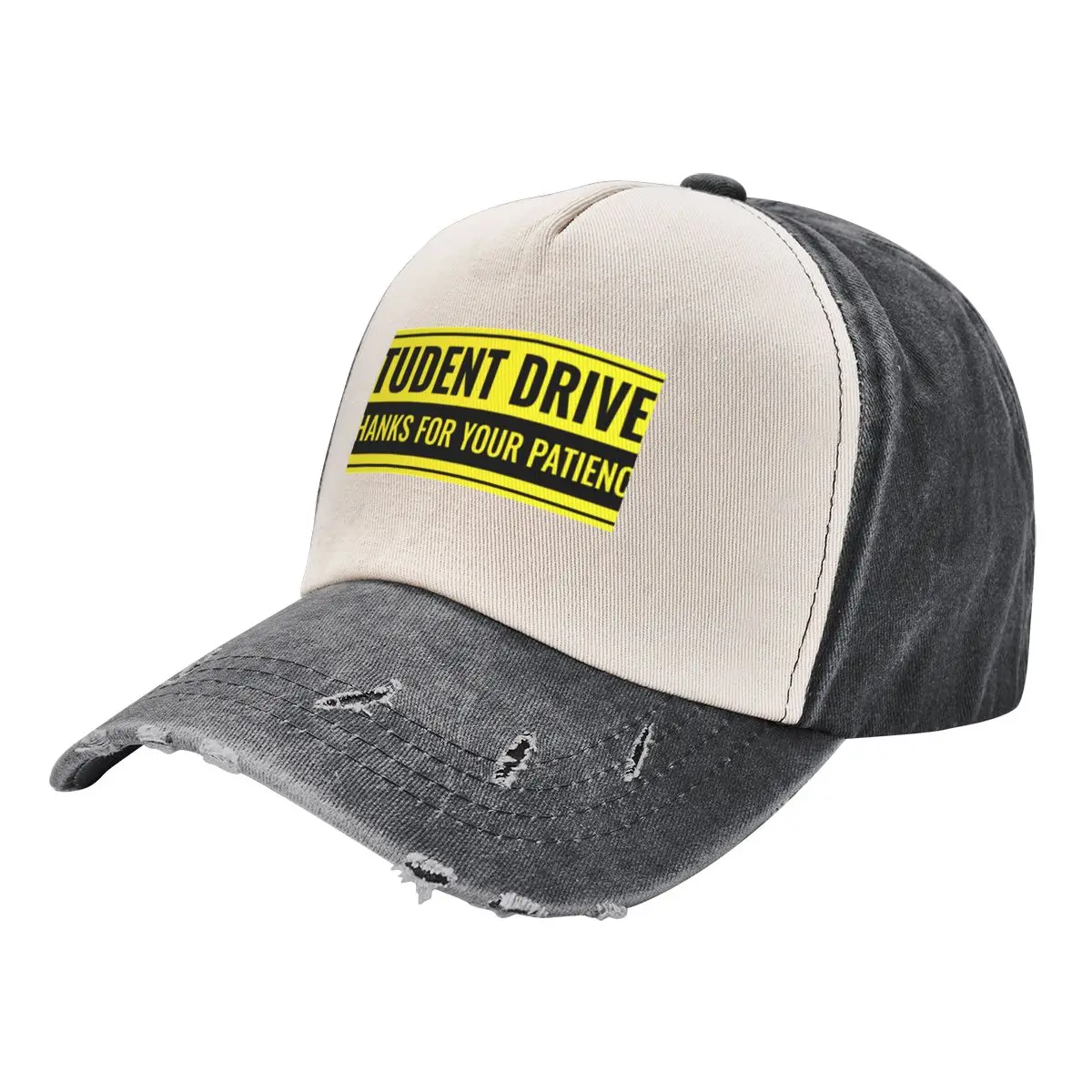 Student Driver Thanks For Your Patience Sign Baseball Cap Trucker Hat fishing hat For Man Women's