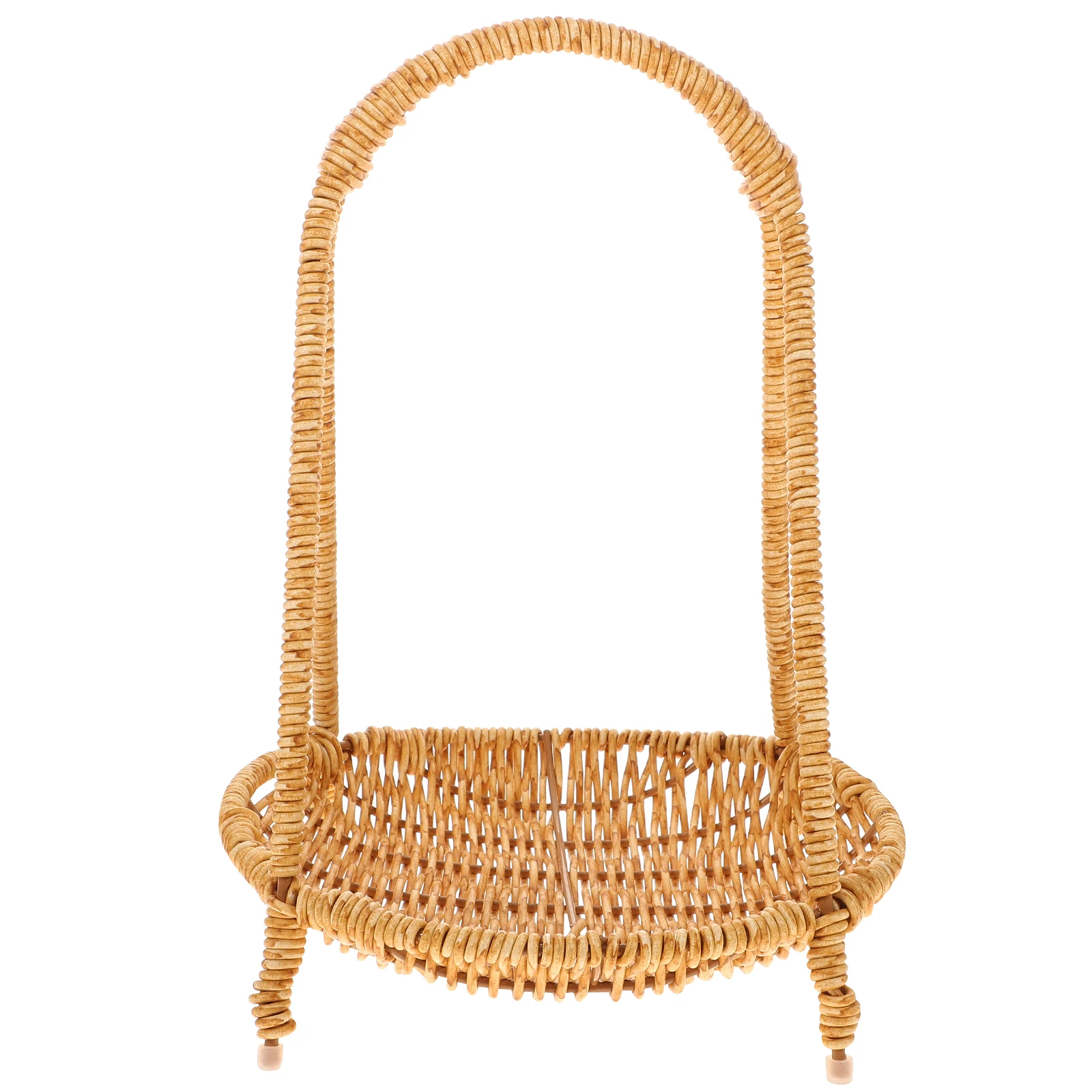 

Large Capacity Fruit Storage Basket Multi-Functional Woven Dessert Container Household Bread Organizer Portable Handle Kitchen