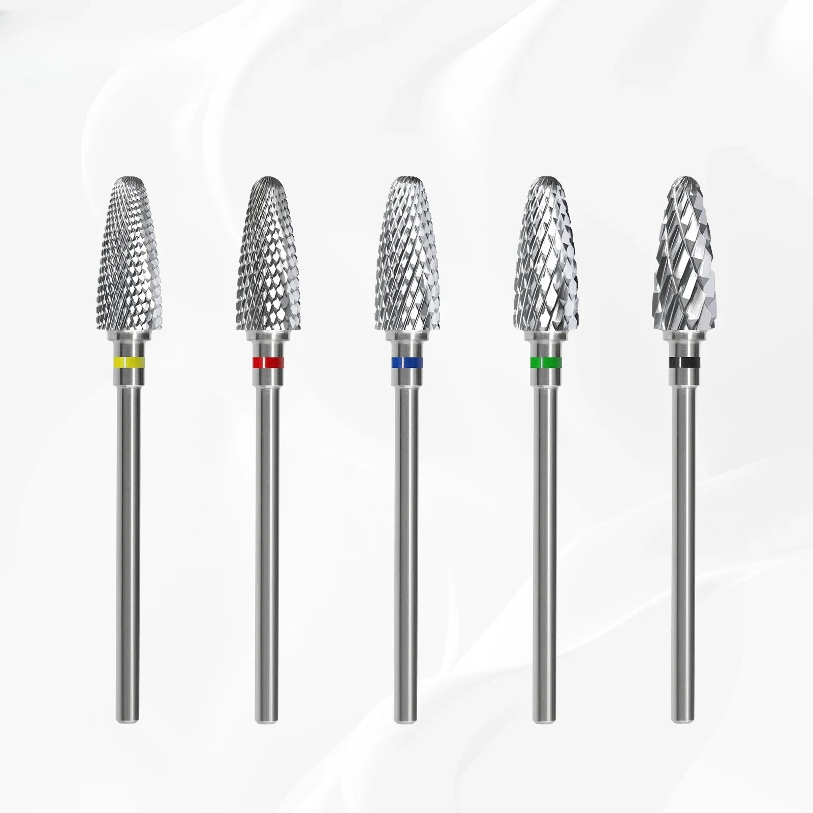 

Bullet Carbide Nail Drill Bits Professional Rotary Flame Nail Bit Manicure Acrylic Gel Remover Nails Accessories Tools