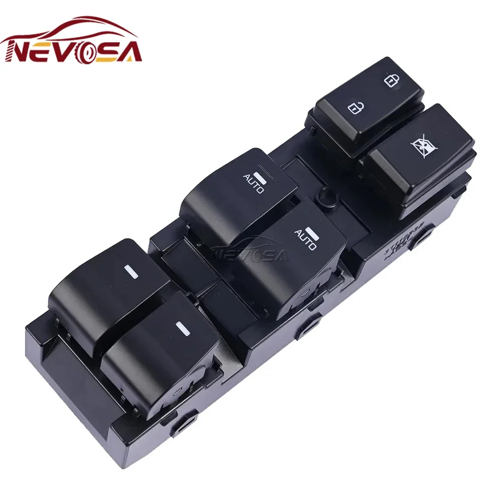 NEVOSA For Hyundai Ioniq 2017 2018 2019 2020 2021 Front Left Electric Power Master Window Switch 93570-G2020 93570-G20204X Parts