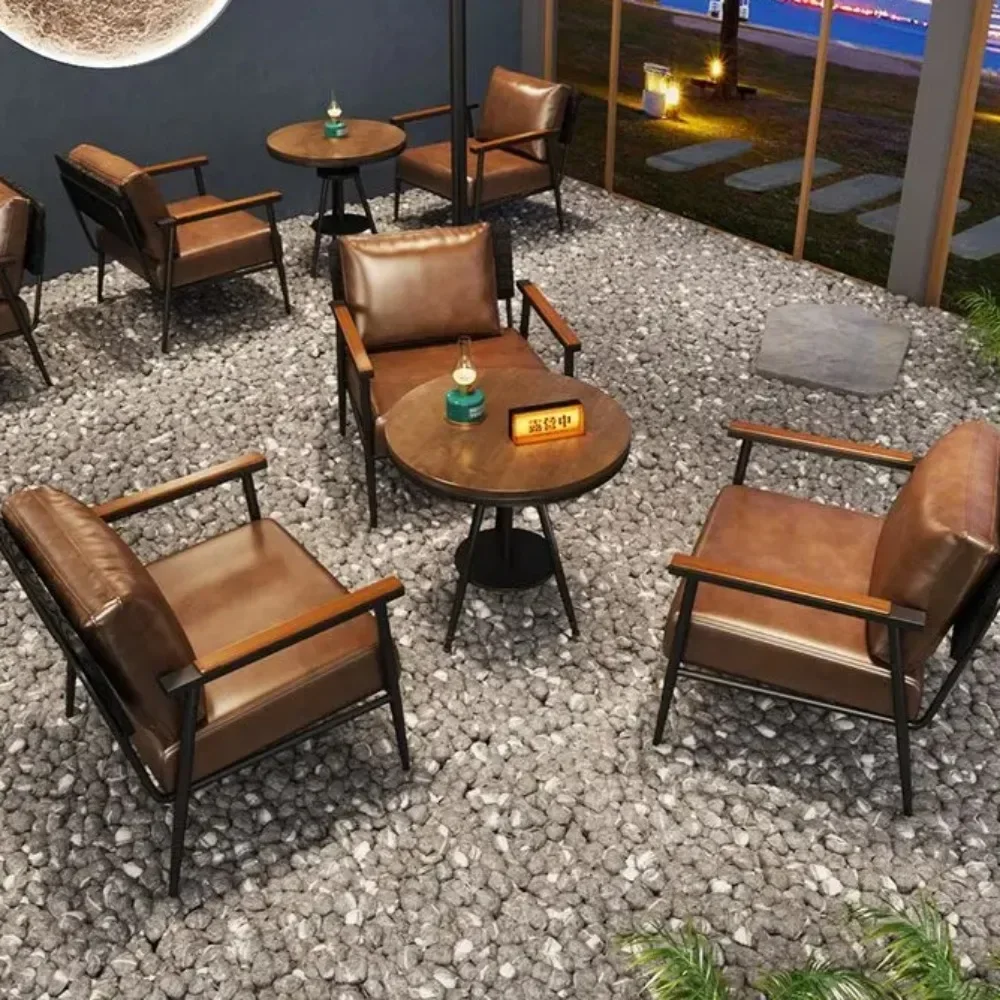 Metal Modern Desk Chair Garden Sandalye Minimalist Furniture Throne Single Sofa Balcony Living Room Chairs Design Luxury