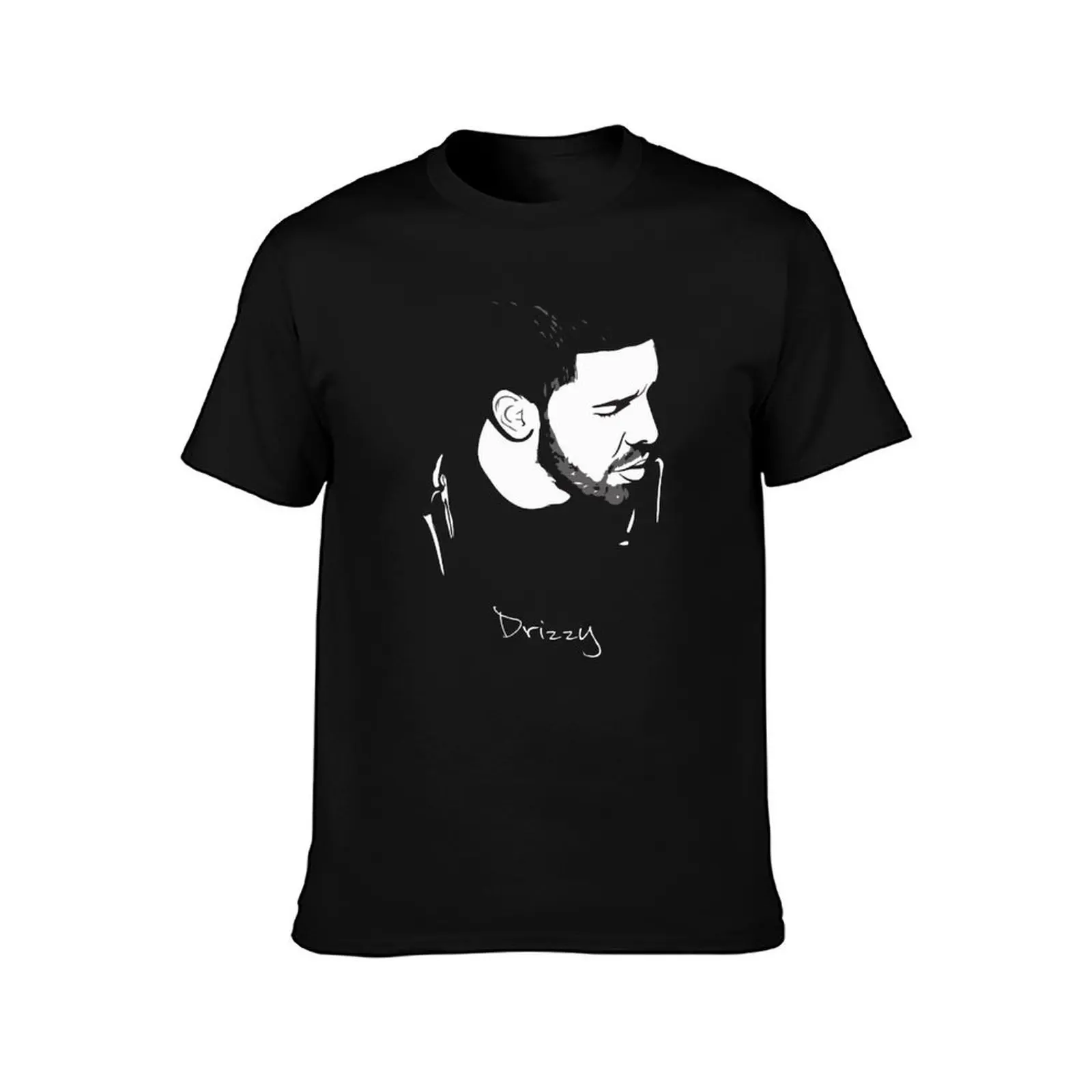 Drke Drizzy Rapper Silhouette T Shirt T-Shirt Comfortable Work Wear Tee T-Shirt