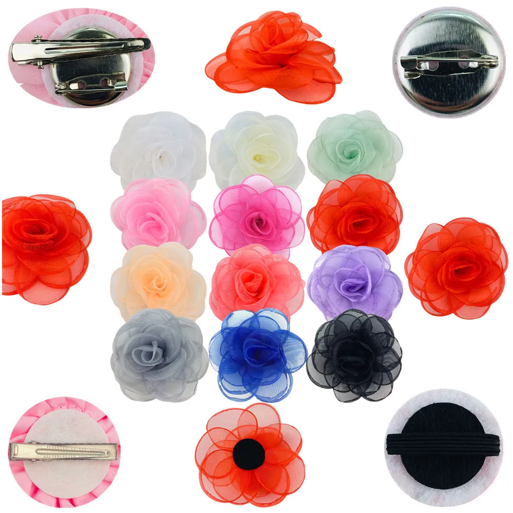 

Сетка с сожженным краем, цветок 10 см, ручная работа, цветок камелии, корсаж, головной убор, одежда, аксессуары для обуви, 300 шт., оптовая продажа, 8 см