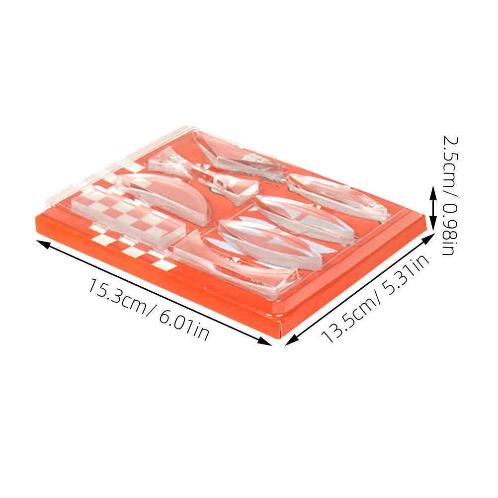 1 set 1 Experiment Kit Optical Prism Set Physics Science Classroom Lab Refraction Reflection Tools Physics Lens Set Kit